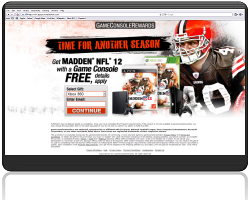 Get Madden NFL 12 With a Game Console For Free!
