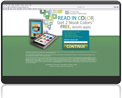 Get Two Barnes and Noble Nook Colors For Free!