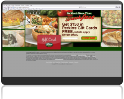 Get a $150 Perkins Restaurant and Bakery Gift Card For Free!