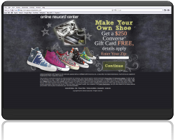 Get a $250 Converse Gift Card For Free! Get a $250 Converse Gift Card For Free!