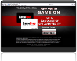 Get a $250 GameStop Gift Card For Free! Get a $250 GameStop Gift Card For Free!