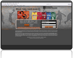 Get a $250 NBA Store Gift Card Plus a Player's Jersey!
