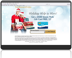 Get a $500 Simon Malls Gift Card For Free!
