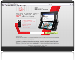 Get a Kyocera Echo For Free! Get a Kyocera Echo For Free!