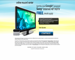 Get The New Sony HDTV For Free!