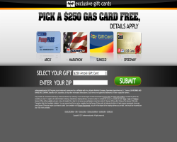 Get a $250 Gas Gift Card For Free!