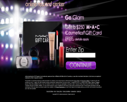 Get a $250 M.A.C Cosmetics Gift Card For Free!