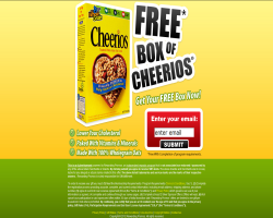 Get a Box Of Cheerios For Free!