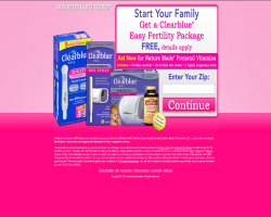 Get a Clearblue Easy Fertility Package For Free!