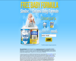 Get an Enfamil or Similac Baby Formula Sample For Free!