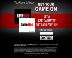 Get a $250 GameStop Gift Card For Free!