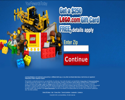 Get a $250 LEGO Gift Card For Free!