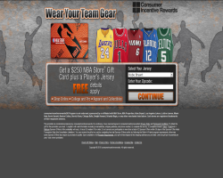 Get a $250 NBA Store Gift Card Plus a Player's Jersey!