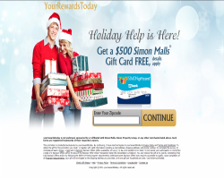 Get a $500 Simon Malls Gift Card For Free!