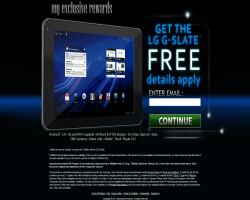 Get a LG G-Slate For Free!