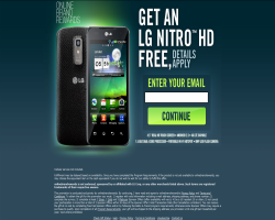 Get an LG Nitro HD For Free!