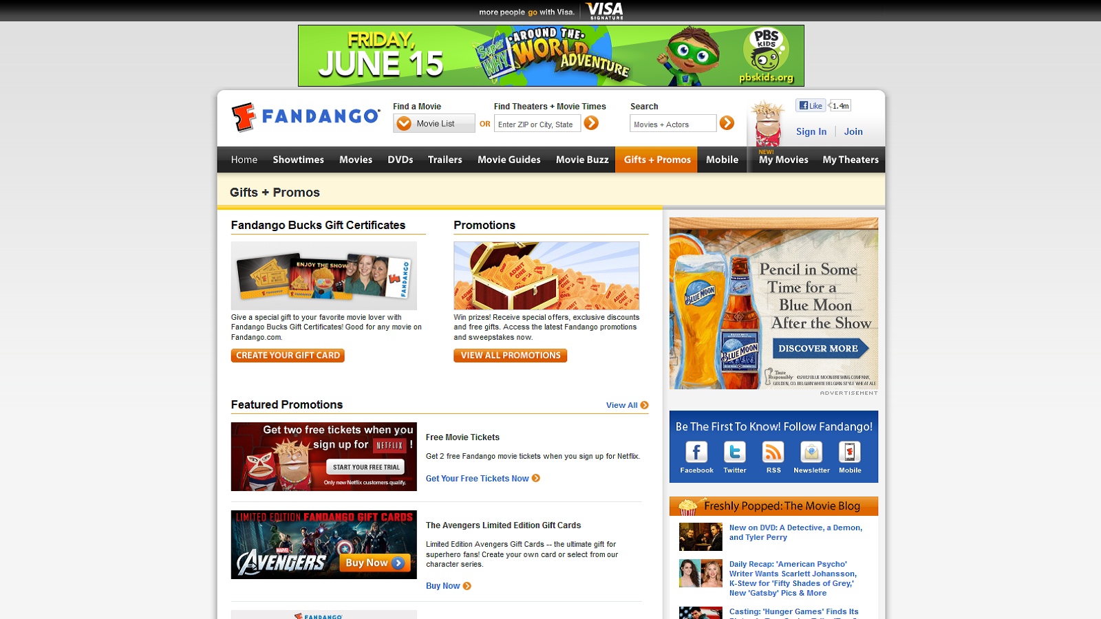 Get Free Fandango Movie Tickets!