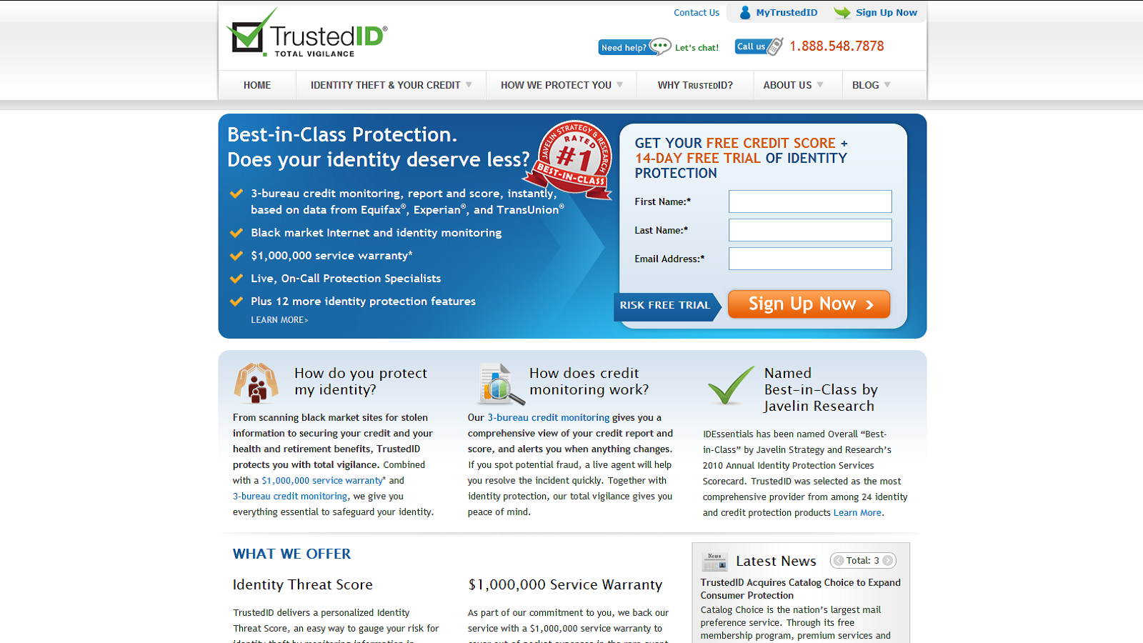 Get Your Credit Score and Try ID Protection For Free!