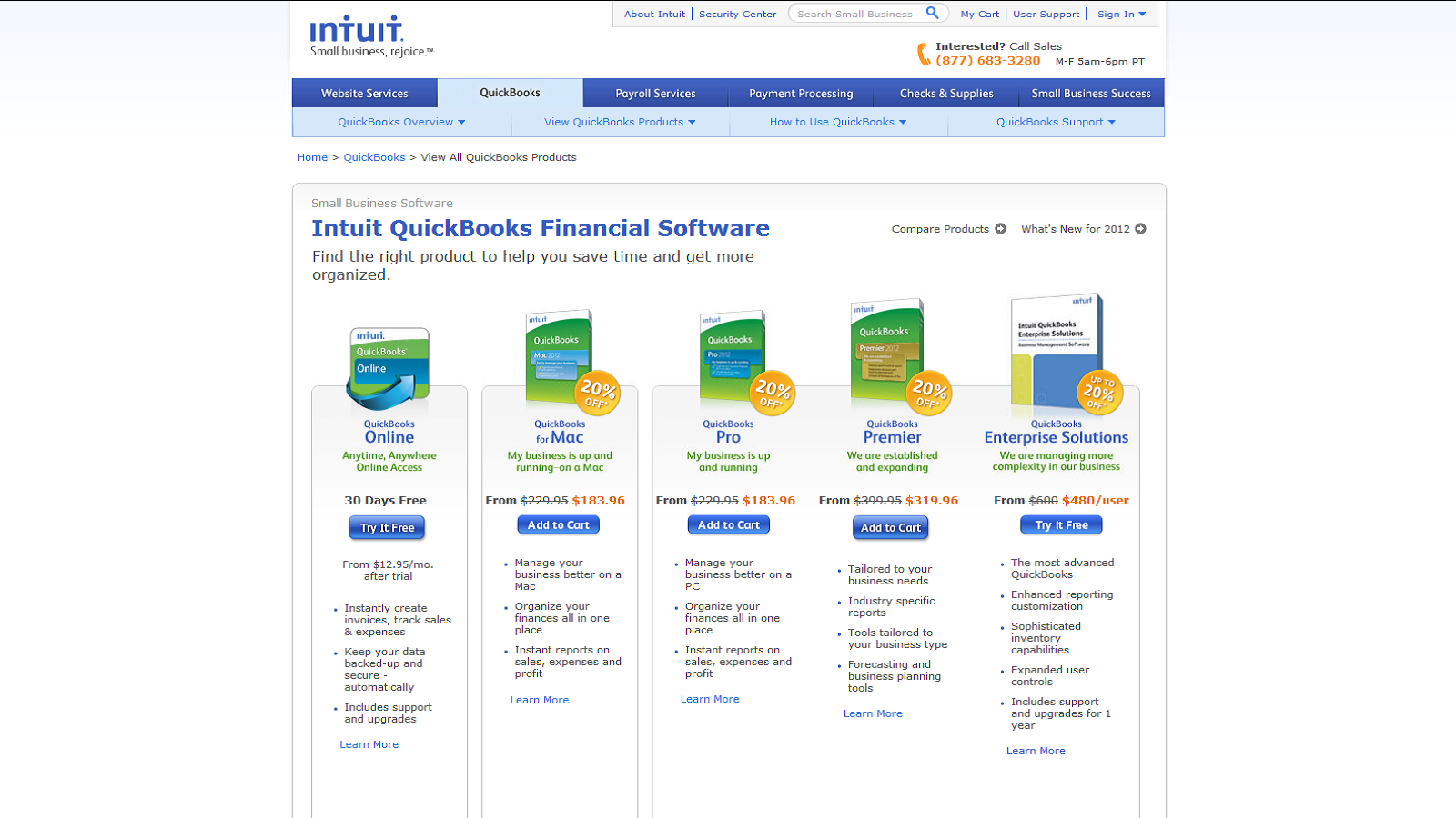 Save Up To 20% On QuickBooks Accounting Software Products!