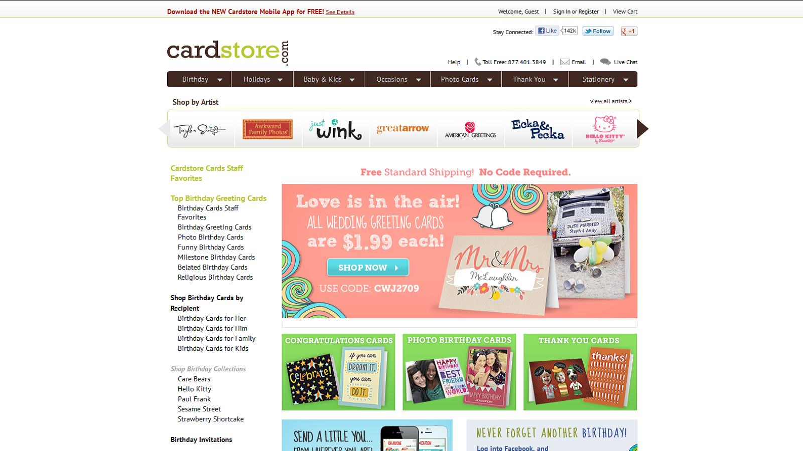 Cardstore Coupons & Promo Codes!