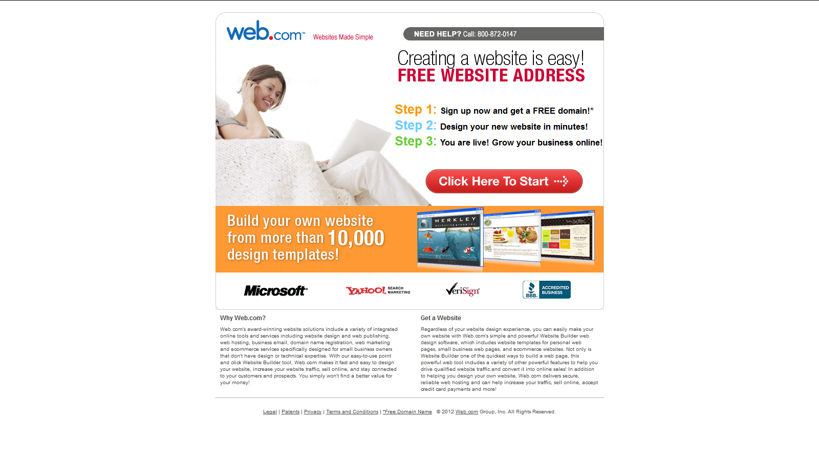 Web.com Coupons & Promo Codes!